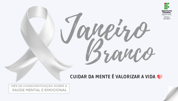 CGGP do Campus Guarapari promove campanha de cuidados com a saúde mental e emocional