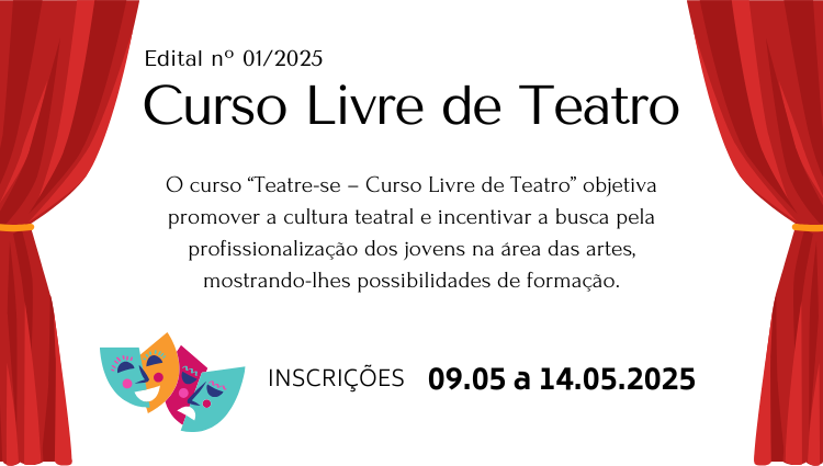 Estão abertas as inscrições para o curso 